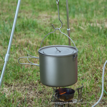 Handle Camping Pot Kochset Topf Geschirr